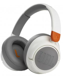 Dječje bežične slušalice JBL - JR 460NC, ANC, bijele