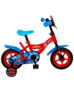 Dječji bicikl s pomoćnim kotačima E&L cycles - Spiderman, 10''