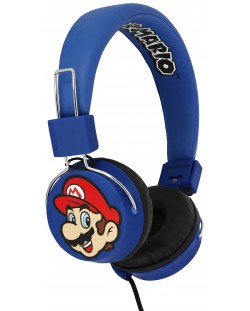 Dječje slušalice OTL Technologies - Super Mario Tween, plave