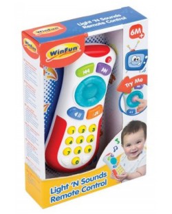Dječja igračka WinFun - Daljinski sa zvukom i svjetlom