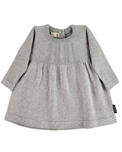 Dječja pletena haljina Sterntaler - 68 cm, 3-6 mjeseci, siva
