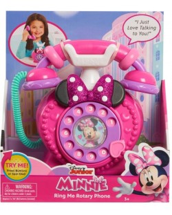 Dječja igračka Just Play Disney Junior - Telefon s pakom Minnie Mouse