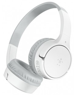 Dječje slušalice Belkin - SoundForm Mini, bežične, bijelo/sive