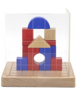 Dječja igras drvenim blokovima Viga - Izrada 3D kompozicija