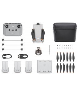 Dron DJI - Mini 3 Fly More Combo GL, 4K, 38 min, 18km