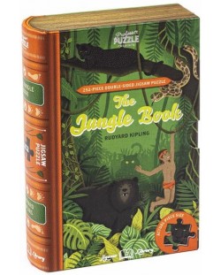 Dvostrana slagalica Professor Puzzle od 252 dijela - Knjiga o džungli