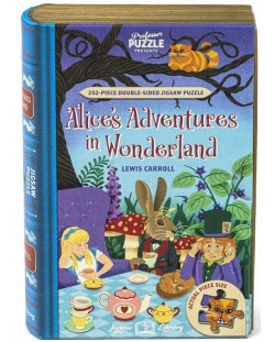 Dvostrana slagalica Professor Puzzle od 252 dijela - Alisa u zemlji čuda