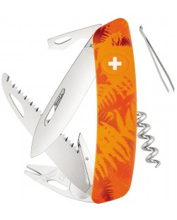 Džepni nožić Swiza - TT05, narančasti, s alatom za krpelje
