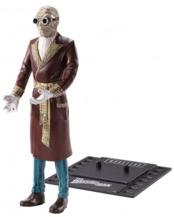 Akcijska figurica The Noble Collection Horror: Universal Monsters - Invisible Man (Bendyfigs), 19 cm