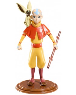 Akcijska figurica The Noble Collection Animation: Avatar: The Last Airbender - Aang (Bendyfig), 18 cm