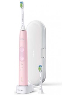 Električna četkica za zube Philips - ProtectiveClean 5100, ružičasta