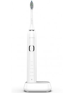 Električna zvučna četkica za zube AENO - DB5, 2 nastavka, bijela