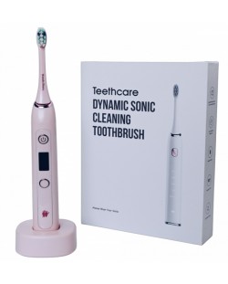 Električna četkica za zube IQ - Brushes Pink, 2 vrha, ružičasta