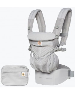 Ergonomski ruksak Ergobaby Omni 360 - Cool Air Mesh, Pearl Grey