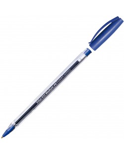 Kemijska olovka Faber-Castell - 032 M, plava
