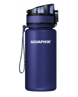 Filter boca Aquaphor - City, 160027, 350 ml, tamnoplava