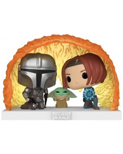 Figurica Funko POP! Moments: The Mandalorian - Grogu Force Barrier #719