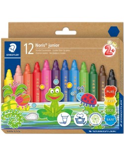 Flomasteri Staedtler Noris Junior - 12 boja