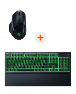 Gaming miš i tipkovnica Razer - Basilisk V3 + Ornata V3 X, crni