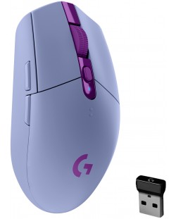 Gaming miš Logitech - G305 Lightspeed, optički, ljubičasti