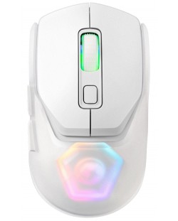Gaming miš Marvo - Fit Pro, optički, bežični, bijeli