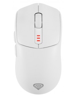 Gaming miš Genesis - Zircon 500, optički, bežični, bijeli