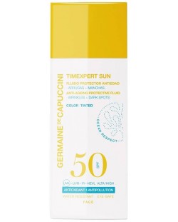 Germaine de Capuccini Timexpert Sun Anti-age fluid za lice s bojom, SPF50, 50 ml