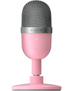 Gaming mikrofon Razer - Seiren Mini, ružičasti