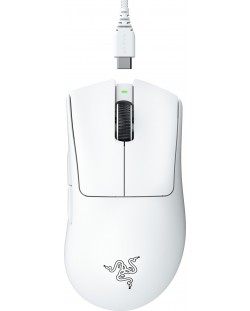 Gaming miš Razer - DeathAdder V3 Pro, optički, bežični, bijeli