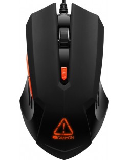 Gaming miš Canyon - CND-SGM01RGB, crni