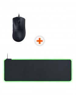 Gaming miš i podloga Razer - DeathAdder V3 + Goliathus Chroma, Extended