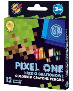 Grafičke pastele Astra Pixel One - 12 boja