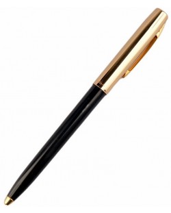 Kemijska olovka Fisher Space Pen Cap-O-Matic - 775 Brass, crno i zlatno