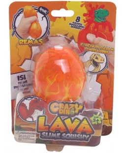 Set za igru Felyx Toys - Dino jaje sa sluzi i dinosaur s prstenom, asortiman
