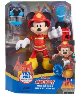 Set za igru Just Play Disney Junior - Mickey Mouse vatrogasac, s dodacima