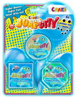 Set za igru Craze - Mješavina za poskakujuće loptice, 3 boje