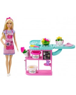 Igralni set Mattel Barbie – Cvjećarnica