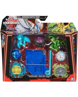 Set za igru Bakugan - Special Attack Ventri, Dragonoid, Titanium Bruiser, Titanium Trox, Smoke