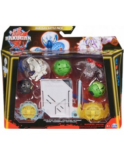 Set za igru Bakugan - Special Attack Bruiser, Octogan, Ventri, Hammerhead, Butterclaw