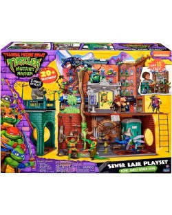 Set za igru TMNT Mutant Mayhem - Sklonište