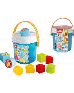 Set za igru Simba Toys ABC - Kanta-sorter, s oblicima