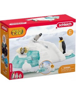 Set za igru Schleich Wild Life - Obitelj pingvina