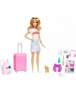 Set za igru Barbie - Putovanje s psom