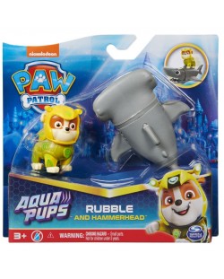 Set za igru Spin Master Paw Patrol - Aqua Rabble and the Hammerfish