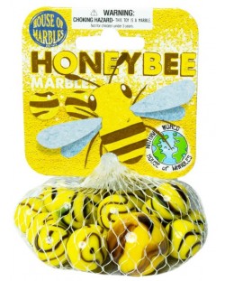 Set za igru House of Marbles - Honeybee, staklene kuglice