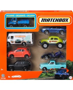 Set za igru Matchbox - Vozila, 8 komada, asortiman