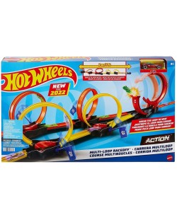 Set za igru Hot Wheels - Staza, Utrka s petljama