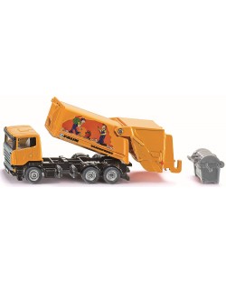 Metalna igračka Siku Super – Kamion za odvoz smeća Scania-R, 1:87