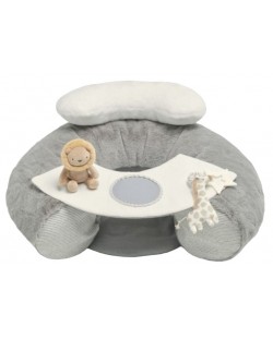 Interaktivno sjedalo Mamas & Papas - Sit and Play, Welcome to the world, Grey