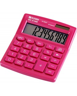 Kalkulator Eleven - SDC-810NRPKE, 10 znamenki, ružičasti